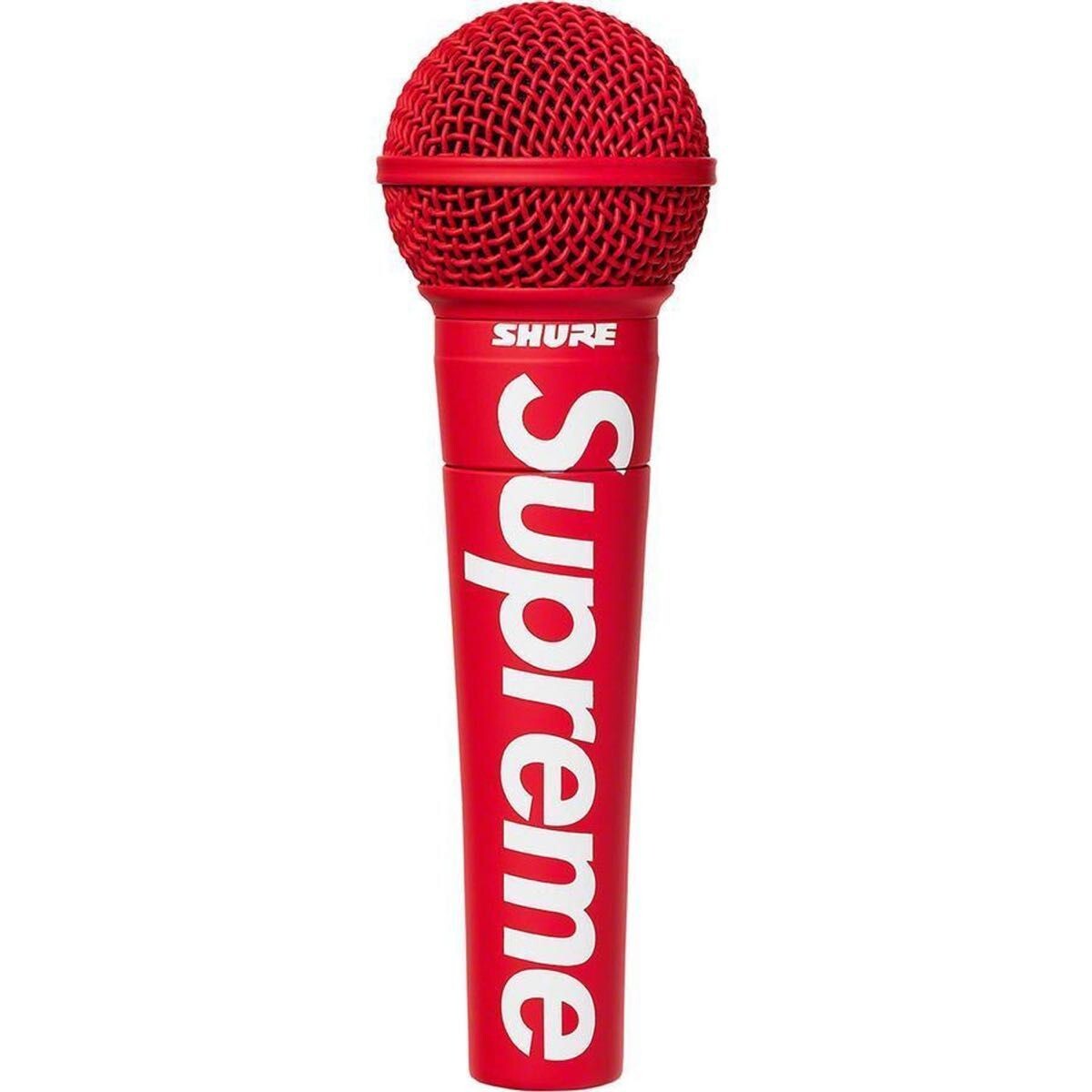 【新品】Shure ✕ Supreme SM58 レッド Supreme Shure SM58 Red Microphone White Fall Winter | eBay