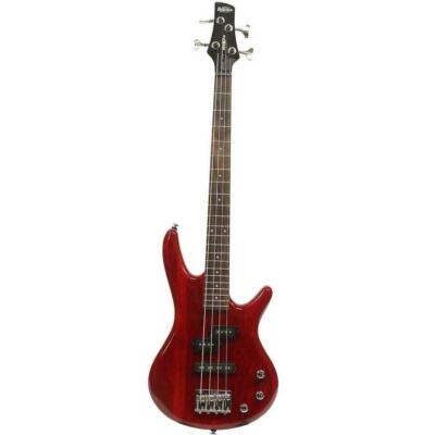 Ibanez miKro Series GSRM20 Electric Bass Guitar, Transparent Red # GSRM20TR