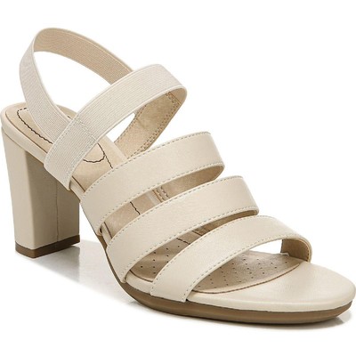 Женская обувь LifeStride Artist Ivory Gladiator Heels 8,5 Medium (B,M) BHFO 6565