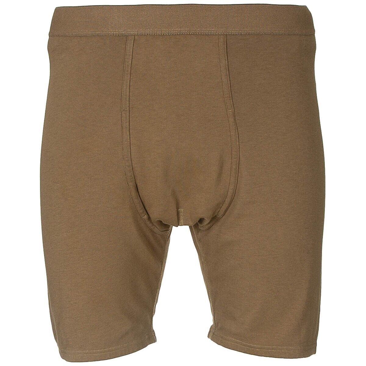 Original BW Bundeswehr Tropen Unterhose kurz braun (Khaki) Funktionsunterwäsche