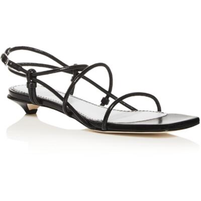 

Женские кожаные туфли на каблуке с квадратным носком Proenza Schouler BHFO 6066, Черный, PS34050A