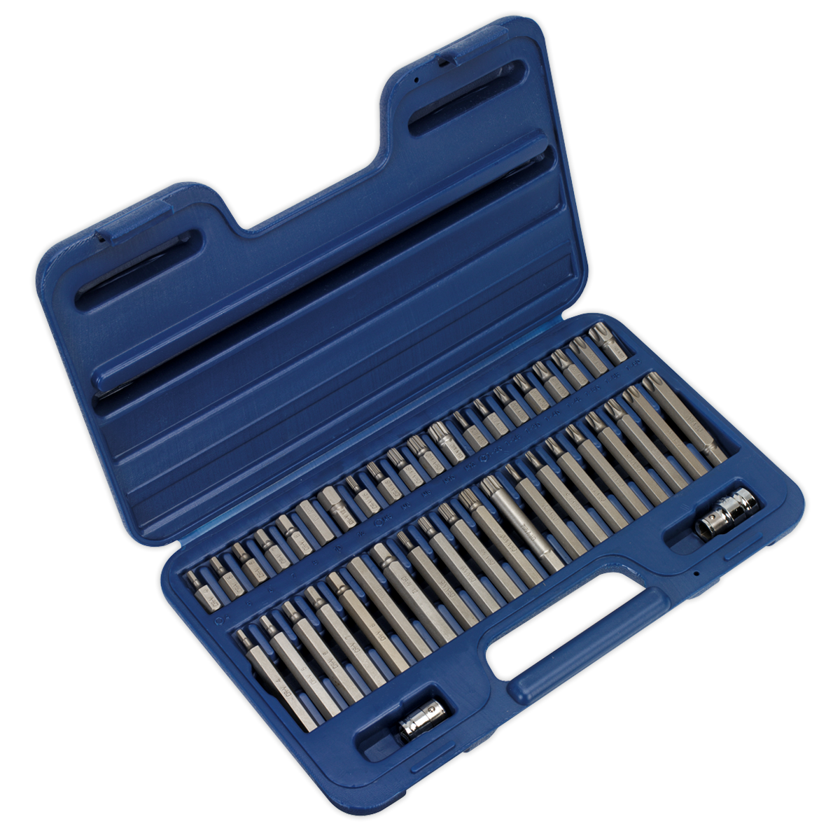 Sealey Tools Torx Star Hex Allen Spline Screwdriver Bit Set Long Short