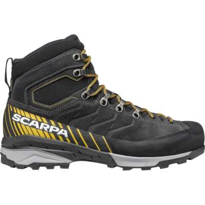 Pre-owned Scarpa Mescalito Trk Gtx Boot - Men's Dark Anthracite/mustard, 44.5 In Yellow