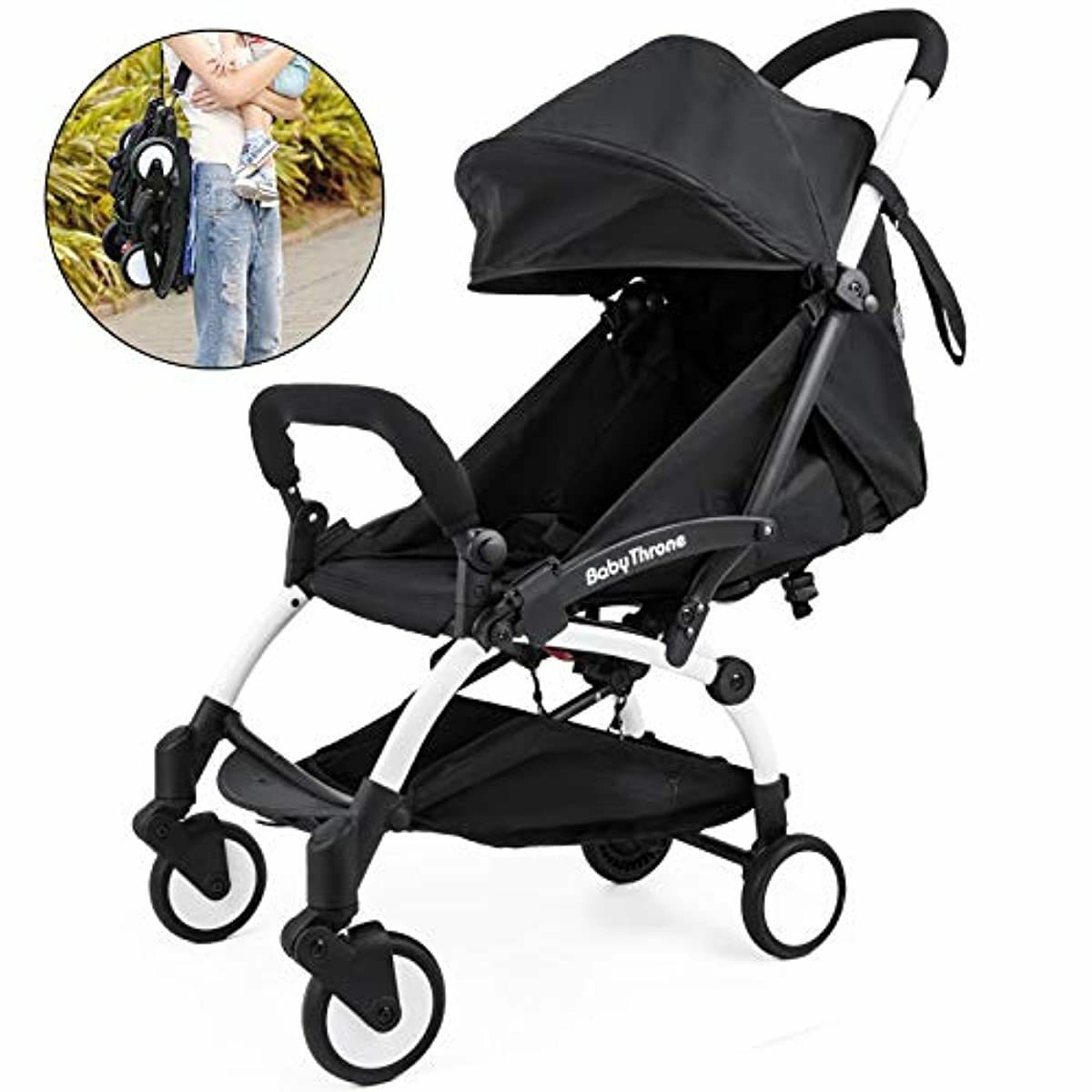 happybuy 3 in 1 stroller