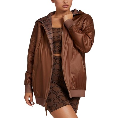 

Guess Женская коричневая двусторонняя толстовка с логотипом Soft Shell Jacket  BHFO 0430, Коричневый, V2RL03JR06W