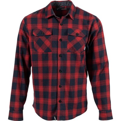 509 BASECAMP FLANNEL SHIRT - RED / NAVY - LARGE - XL - 2XL - NEW