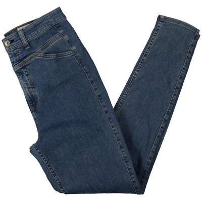 Джинсы-скинни Rag & Bone Womens Jane Blue Denim Super High-Rise Slim Skinny Jeans 23 BHFO 3408