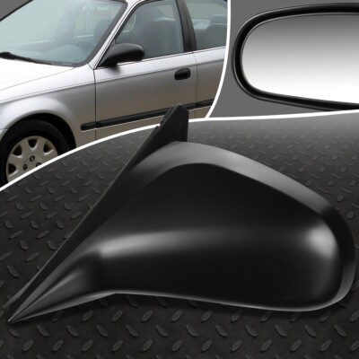 ДЛЯ 96-00 HONDA CIVIC 4DR OE STYLE РУЧНОЕ ЗЕРКАЛО ЗАДНЕГО ВИДА С ЛЕВОЙ СТОРОНЫ В СБОРЕ