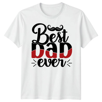 Best Dad Ever Mens Funny Fathers Day T-Shirt Tee Papa Life Daddy Gift 3#FD