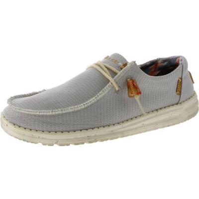 Hey Dude / женские парусиновые туфли-лодочки Wendy ECO Blue 9 среднего размера (B, M) BHFO 0796