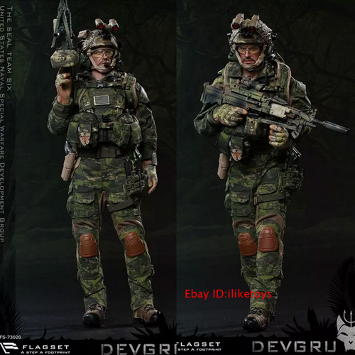 FLAGSET 1/6　アメリカ海軍 シールチーム6 DEVGRU　ジャングル FLAGSET [FS-73020] US Seals Team 6 DEVGRU Jungle Dagger 1