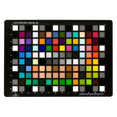 Calibrite 8.5x11'' ColorChecker Digital SG Card #CCDSG