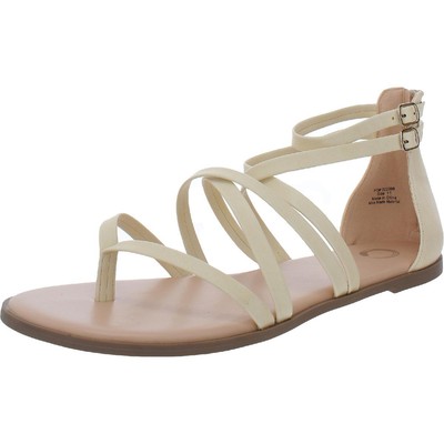 

Женские гладиаторы Zalie Ivory Journee Collection 11 Medium (B,M) 8049, Цвет слоновой кости, Zalie