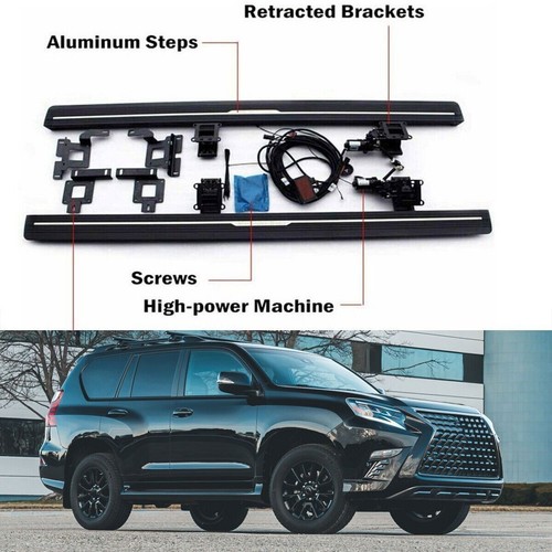 For Lexus GX460 2010-2023 Deployable Electric Running Board