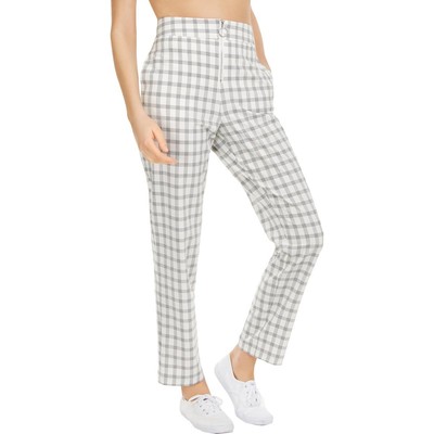 

Женские классические брюки Danielle Bernstein в клетку на молнии BHFO 1334, 719P067