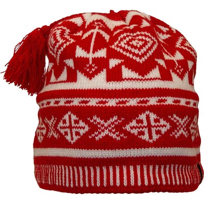 

Шапка-бини Swix Cooper с кисточками Swix, красная, один размер, Swix red, Swix