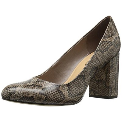 

Женские туфли-лодочки Bella Vita Nara II Tan со змеиным принтом, ширина 6,5 дюйма (C, D, W) BHFO 4949, Natural snake, Nara II