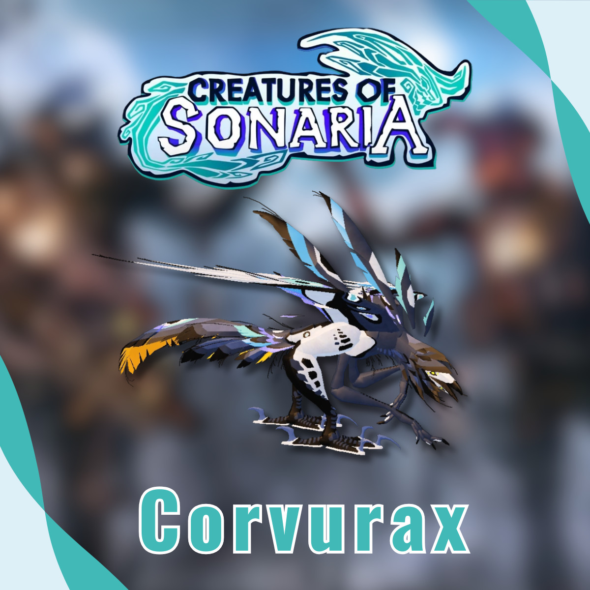 Corvurax Species | Creatures of Sonaria | COS | 🔥Fast Delivery🔥