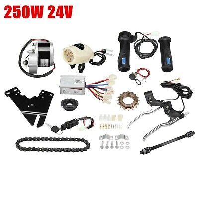 24V 250W Kit de Conversión Bicicleta Eléctrica Motor Mando Para 22-28