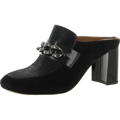 

Donald J. Pliner Женские черные лоферы Calistasp 8,5 средний (B,M) BHFO 1879, Black/calf suede, Calistasp