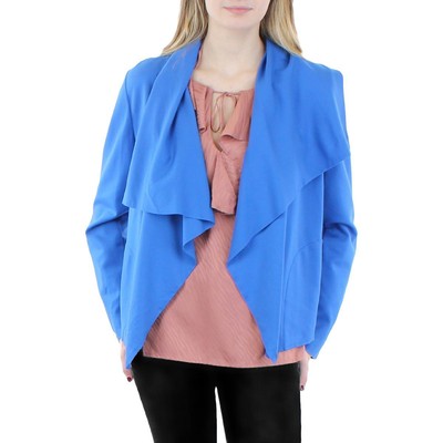 

Женский пиджак с драпировкой и открытым передом Anne Klein Serenity BHFO 6896, Dark azure