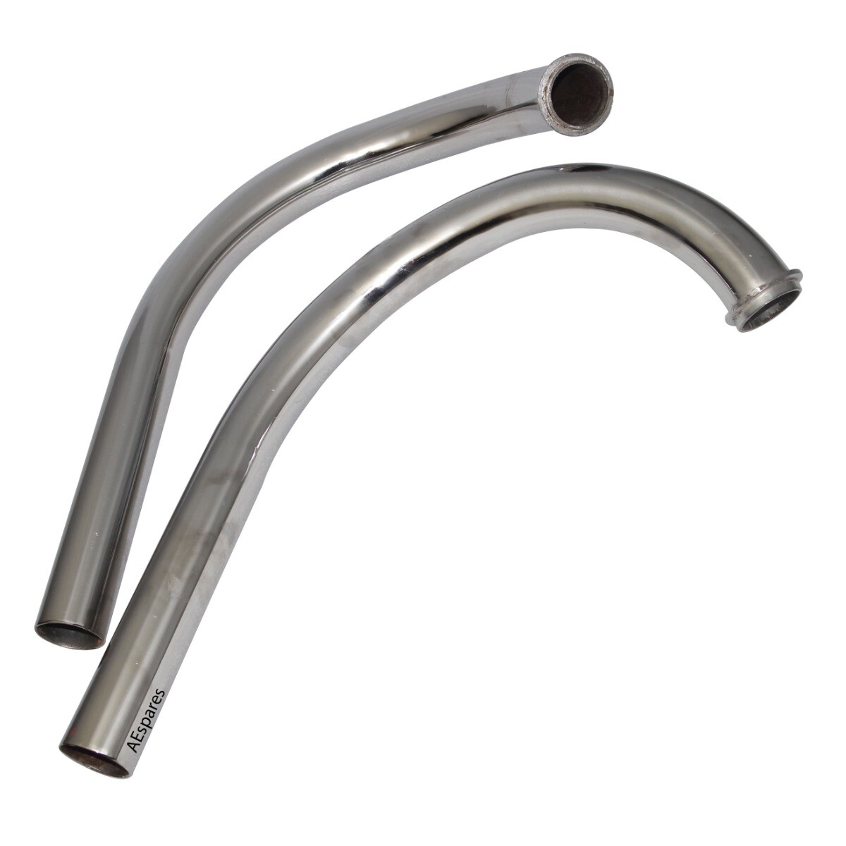 Exhaust Bend Pipe Bend Tube Steel Chrome Plated Jawa 350 Motorcycles  