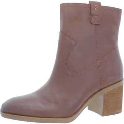 

Женские кожаные ковбойские ботинки в стиле вестерн Zodiac Livie с квадратным носком BHFO 4143, Cognac leather, Livie