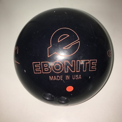 USED 15# Ebonite Mission Unknown Reactive Resin Bowling Ball - 4 3/4