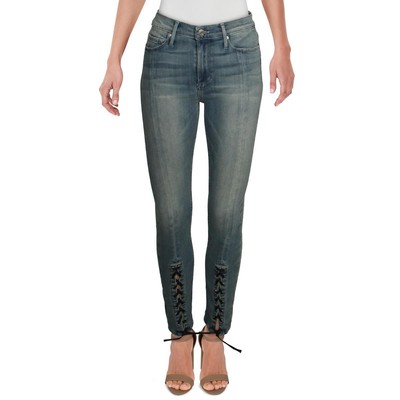

Джинсы-скинни Bella Blue Denim Womens Black Orchid Denim со средней посадкой  BHFO 8152, Rhapsody blue, Bella
