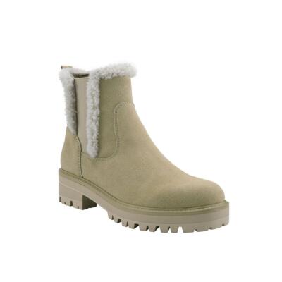 

Marc Fisher Womens Ink Tan Chelsea Boots Shoes 7.5 Medium (B,M) BHFO 2566, Light natural