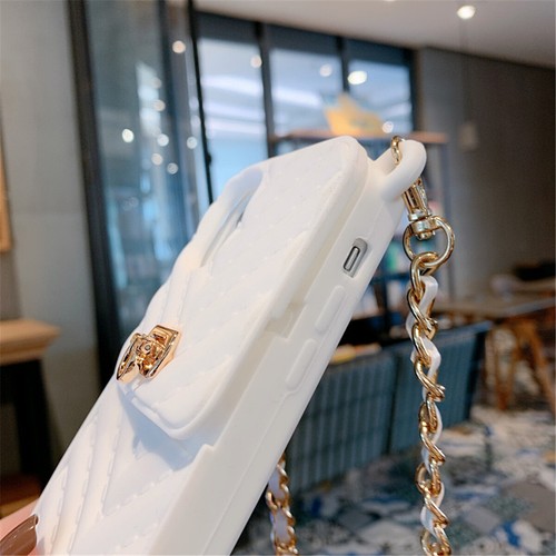 Crossbody Chain Strap Card Wallet Case Cover For iPhone 13 Pro Max 12 11 XS 7 8+