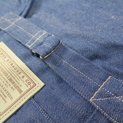 Pre-owned Levi's Pleated Blouse / Rigid Levis 1879model Made In Japan Size 40