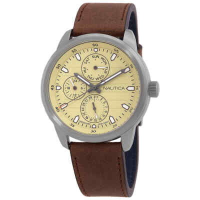 Многофункциональные кварцевые мужские часы Nautica Forbell NAPFRL001