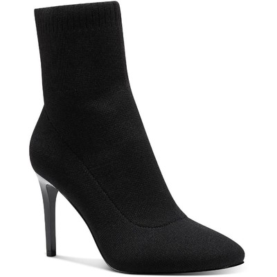 INC Женские вязаные ботильоны Vidalia черного цвета Shoes 6.5 Medium (B,M) BHFO 9074