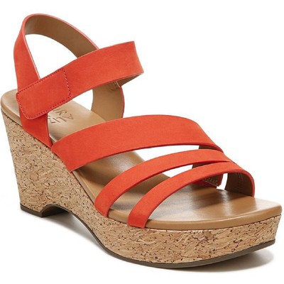Женские босоножки на танкетке Naturalizer Cynthia Orange 9.5 Medium (B,M) BHFO 7322