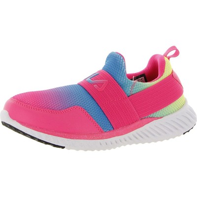 

Розовые слипоны Fila для девочек Big Kid 4 Medium (B,M) Big Kid BHFO 0087, Pink/blue/yellow, 3RM01906