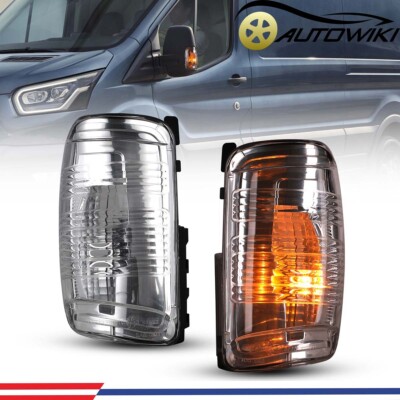 One Set mirror turn signal lights for 2015-2022 Ford Transit 150 250 350/350HD