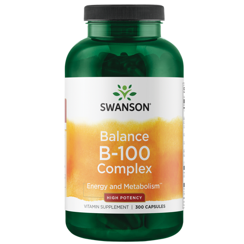 Капсулы Swanson High Potency Balance B-100 Complex, 300 шт.