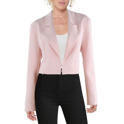 Женский розовый укороченный двубортный блейзер Guess XL BHFO 4477