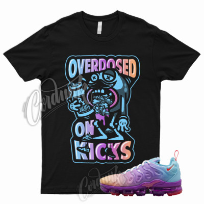 OD T Shirt for Air VaporMax Plus Multi Gradient Multicolor Peach Purple Blue 1