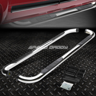ДЛЯ 99-19 SILVERADO SIERRA EXT CAB ХРОМИРОВАННАЯ ПОДНОЖКА SS 3 SIDE STEP NERF BAR