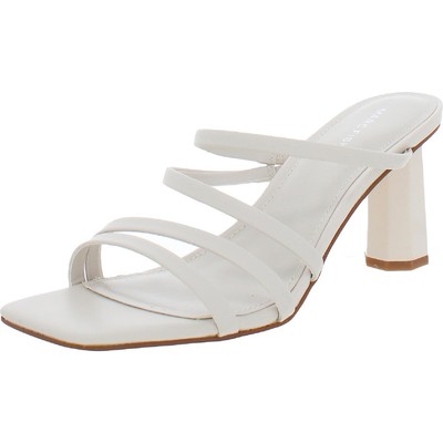 Marc Fisher Womens Kristin Ivory Strappy Sandals Shoes 11 Medium (B,M) BHFO 6420