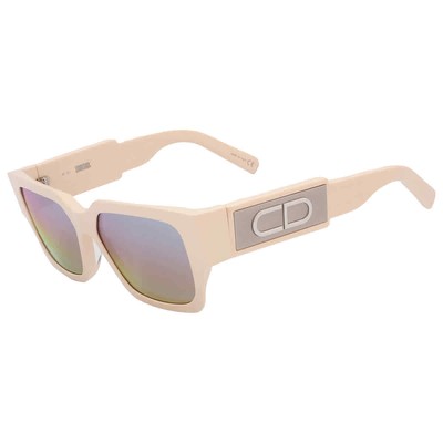 Pre-owned Dior Blue Yellow Gradient Sport Men's Sunglasses  Cd Su Dm40013u 25x 55 In Multi