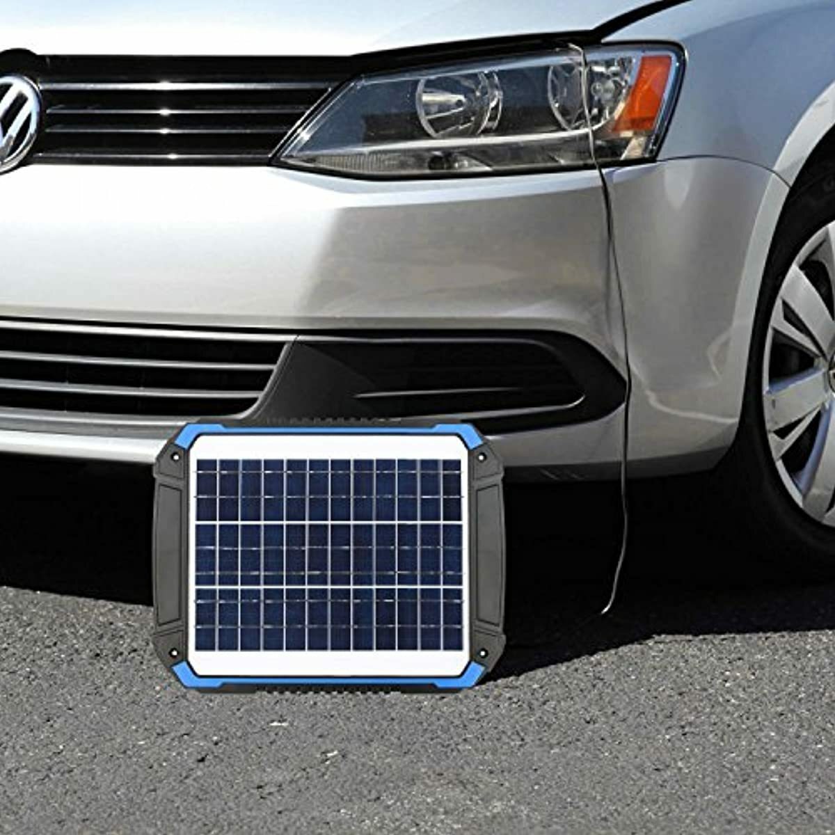 Solar Charger Kit for Lawn Mower Tractor Travel Trailer Panel Vehicle 12 Volt V
