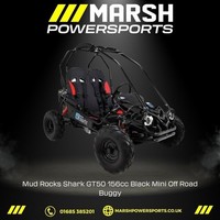 Mud Rocks Shark GT50 156cc Blue Mini Off Road Buggy - Order NOW