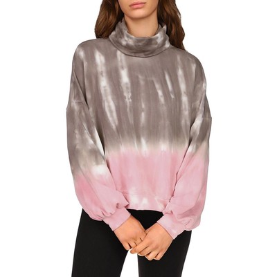 

Женский свитшот Sanctuary Soft On You из модала с принтом тай-дай, одежда для дома BHFO 0419, Medium brown
