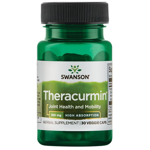 Swanson High Absorption Theracurmin Vegetable Capsules, 100 мг, 30 штук