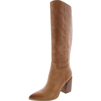 

Коричневые женские сапоги до колена Nine West Brixe, размер 9,5, средний (B,M) BHFO 4242, Medium natural leather