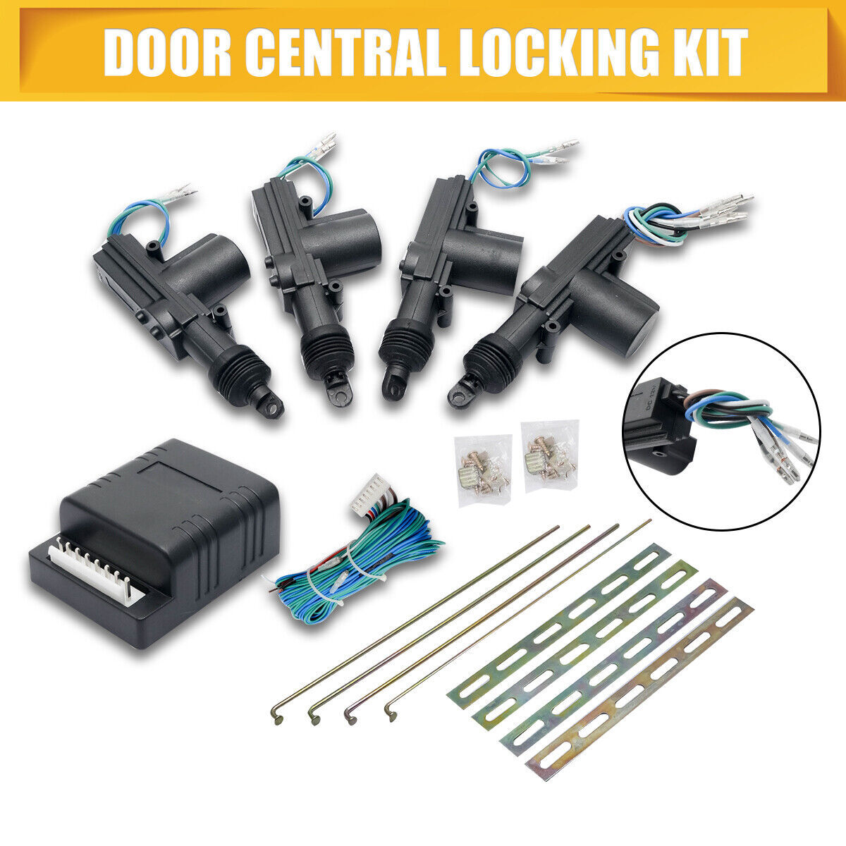 Lock Unlock Remote Control Anti-thief Keyless Set