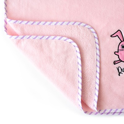 Milk&Moo Chancin Baby Blanket, 100% Oeko-Text Certified, 100% polyester Rachel